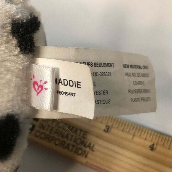 justice pet shop 6inch maddie the dalmatian with collar stuffed animal dog plush - Picture 6 of 9